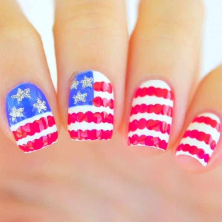 Easy 4Th Of July Nails